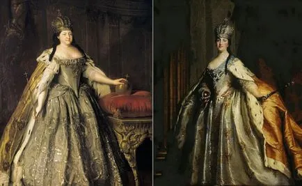 Grandoare si de lux rochii de încoronare împărăteselor autocrate din Romania