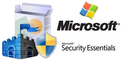 Include protecția antivirus Microsoft Security Essentials