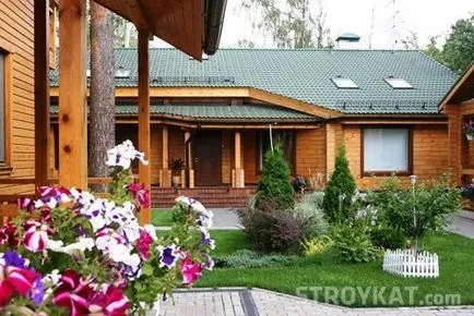 Construim o baie în designul site-ului - terenuri, curte, gradina, cabana - amenajare a teritoriului