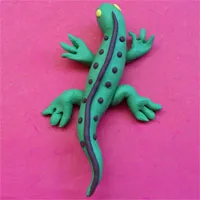 Lizard din plastilină