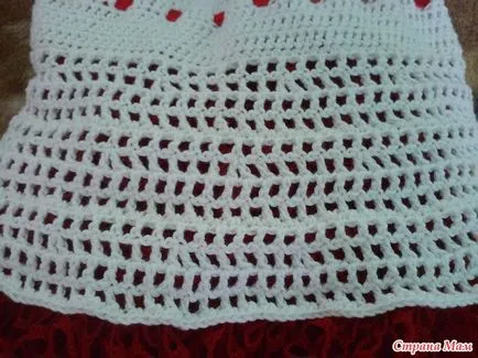 Fusta din dantela fire Alize - de tricotat pentru copii - acasă Mamele