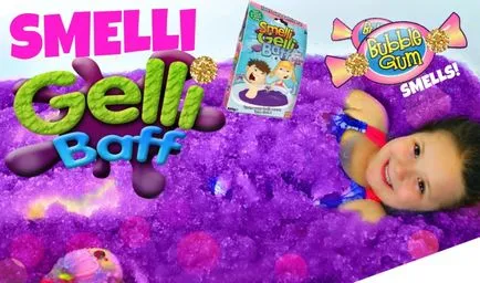 Jelly Bath Gelli baff származó zimpli gyerekek, milyen szórakoztató, hogy egy gyereket