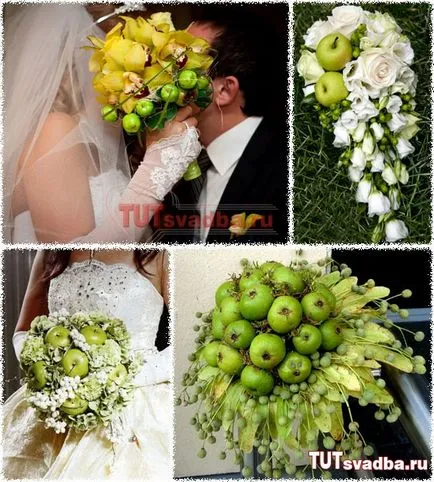 Zöld alma az esküvői fotókat - esküvő portált