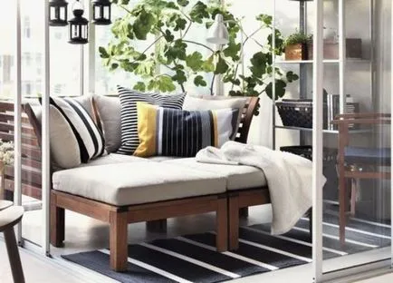 30 idei de mobilier de exterior de la Ikea, pro realizate manual