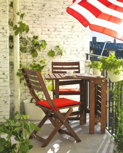 30 Ötletek kerti bútorok az IKEA, pro merített