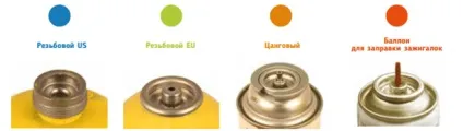 Портативні газові балони - різновиди (1500 2500 градусів) Портативні газові балони - різновиди
