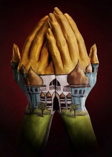 Body art a kezében 1