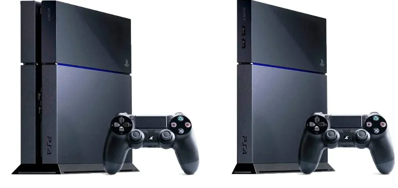 Какво е различен от PS4 PS4 тънък и про