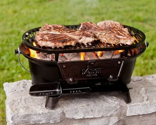 Öntöttvas rácsok barbecue grill az előnyei és hátrányai