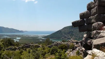 Dalyan Törökország, az üdülőhely látnivalók