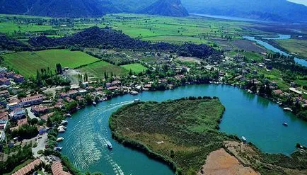 Dalyan Törökország, az üdülőhely látnivalók