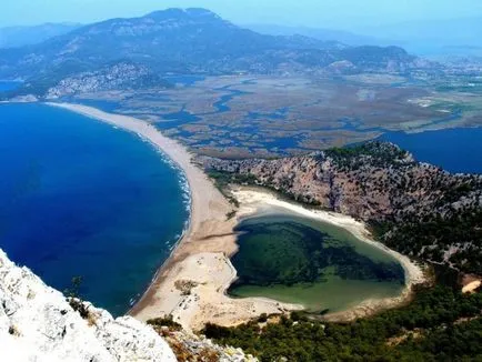 Dalyan (Törökország) nyaralás a különböző kirándulások Turtle Island, valamint fotó Lycian