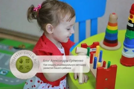 Диагностика на сензорна развитие на децата на 2-3-годишна трудно просто