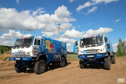 Két Vengriyan távolítva „KAMAZ Master” kerék gép lesz az új legénység tagjai