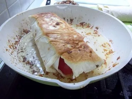 Otthon shawarma, a recept egy fotót