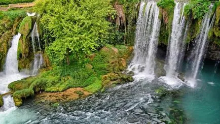 Duden водопади Анталия описание, история и любопитни факти, снимки
