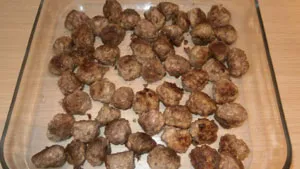 Chiftelute cu cartofi în cuptor