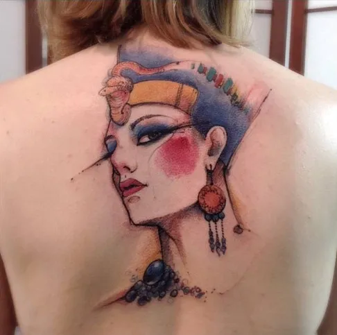 Fotografii și semnificația tatuaje Nefertiti