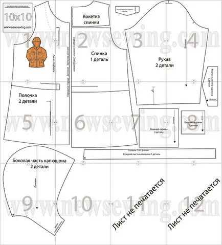 Jachete pentru copii finite model