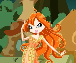 Játékok a lányok - Dress Up Winx