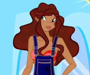 Játékok a lányok - Dress Up Winx