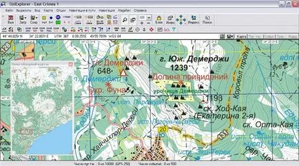 Инструкции OziExplorer компютър, НПК, андроид карти Крим