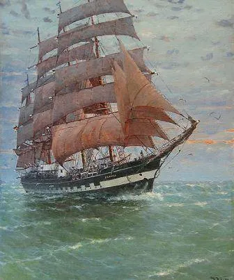 History Kruzenshtern barque