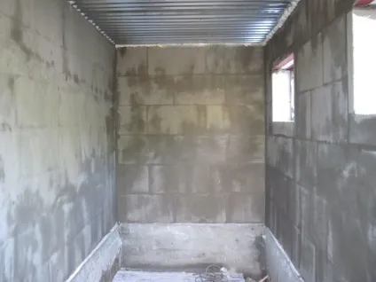 Прибудова до будинку, з піноблоків або газобетонних блоків (газобетонних) Прибудова до будинку, з піноблоків або газобетонних блоків