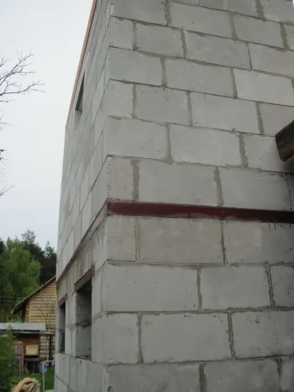 Прибудова до будинку, з піноблоків або газобетонних блоків (газобетонних) Прибудова до будинку, з піноблоків або газобетонних блоків