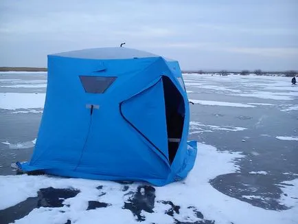 Milyen meleg a sátor téli halászat