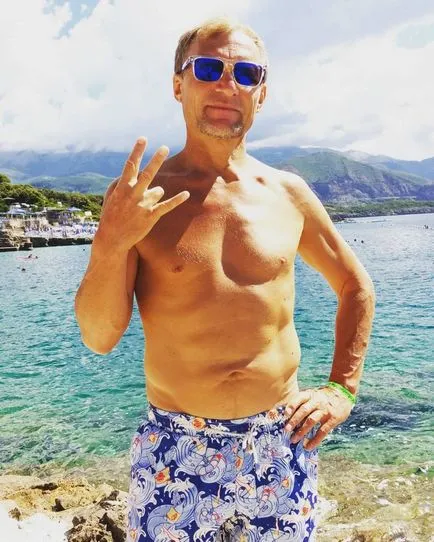 Mi törzs! 53 éves Oleg Skripka örömmel strand fotó (fotók)