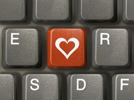 Как да се сложи сърцето на отговора клавиатура от