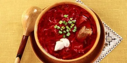 Как да се готви супа с цвекло, така че е червено - стъпка по стъпка рецепта със снимки и видео