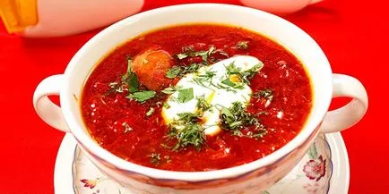 Как да се готви супа с цвекло, така че е червено - стъпка по стъпка рецепта със снимки и видео