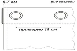 Как да си направим пръстен на завеси, инструменти