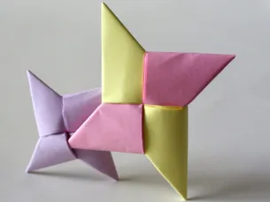 Hogyan készítsünk origami virágok