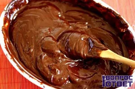 Hogyan lehet a csokoládé otthon főzés csokoládé massza otthon