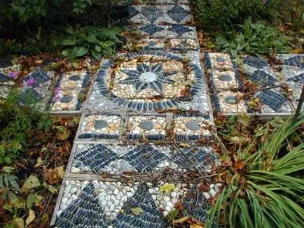 Как да си направим пикник градина с каменни мозайки