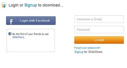 Cum de a descărca SlideShare prezentare, prezentări de servicii