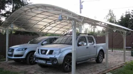 Простий навіс для машини своїми руками (своїми) Простий навіс для машини своїми руками