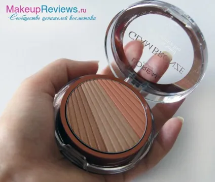 Пудра для створення ефекту засмаги glam bronze від loreal paris - відгуки про косметику (огляди) Пудра для створення ефекту засмаги glam bronze від loreal paris - відгуки про косметику