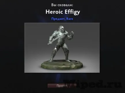 Cum de a crea o statuie a eroului iubit în DotA 2