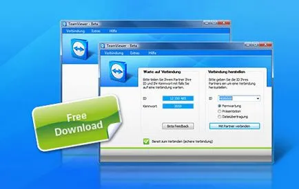 Hogyan ellenőrzik a számítógép távolról TeamViewer