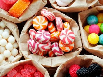 Как да съхранявате бонбони