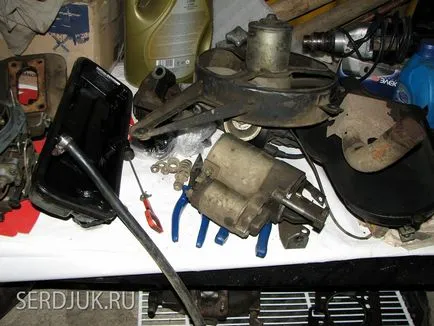 Reparat vehicul cu motor MeMZ și scaune cu rotile modificare