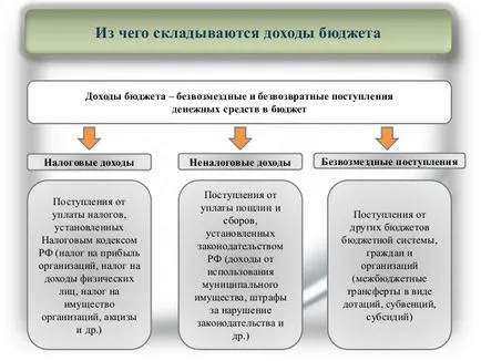 Clasificarea veniturilor bugetelor din Federația Rusă