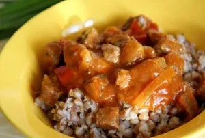 Рагу з яловичини з овочами і картоплею, з підливою (овочами) Рагу з яловичини з овочами і картоплею, з підливою