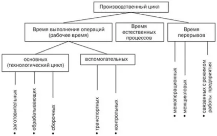Розрахунок тривалості виробничого циклу (циклу) Розрахунок тривалості виробничого циклу
