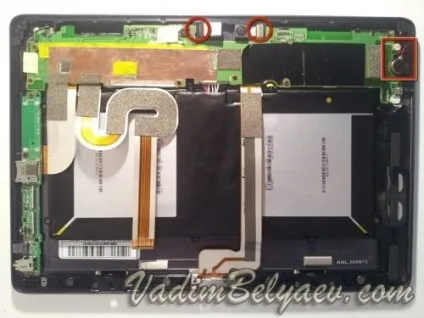 Розбираємо планшет asus tf700, блог вадима беляева