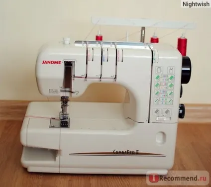 Розпошивальні машина janome cover pro 2 - «Розпошивальні машина janome cover pro ii